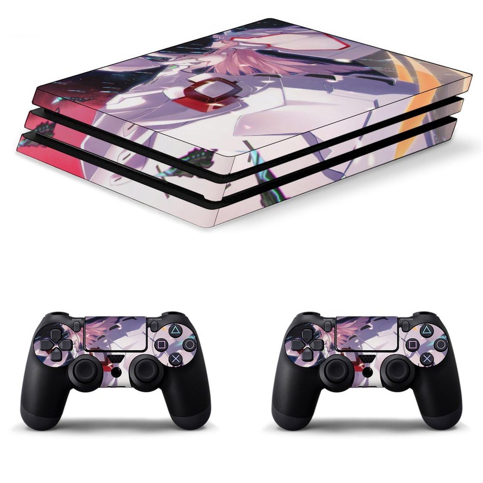 Amazon.co.jp: for PS4 Pro スキンシール セット ダーリン・イン・ザ